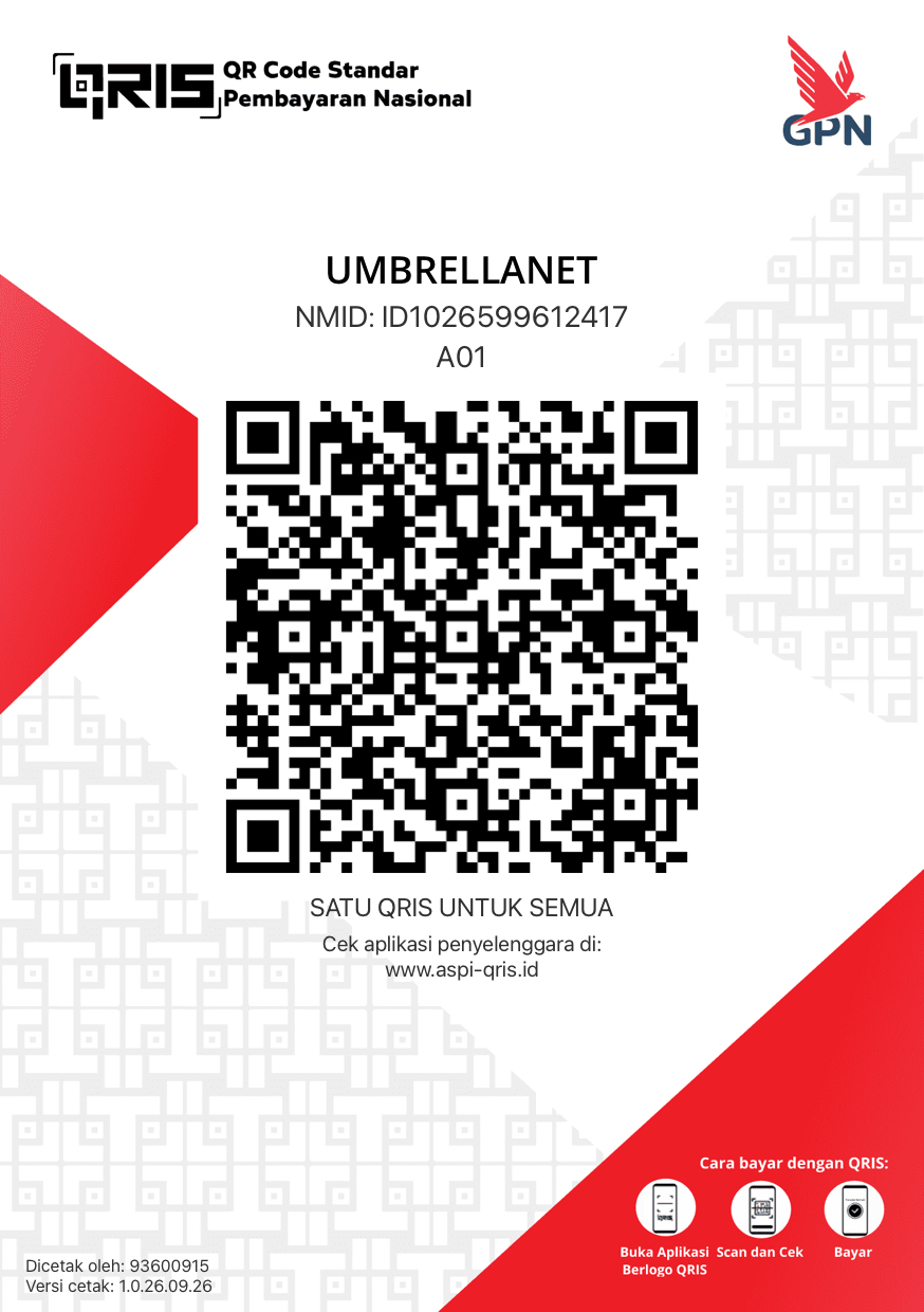 QRIS UMBRELLANET